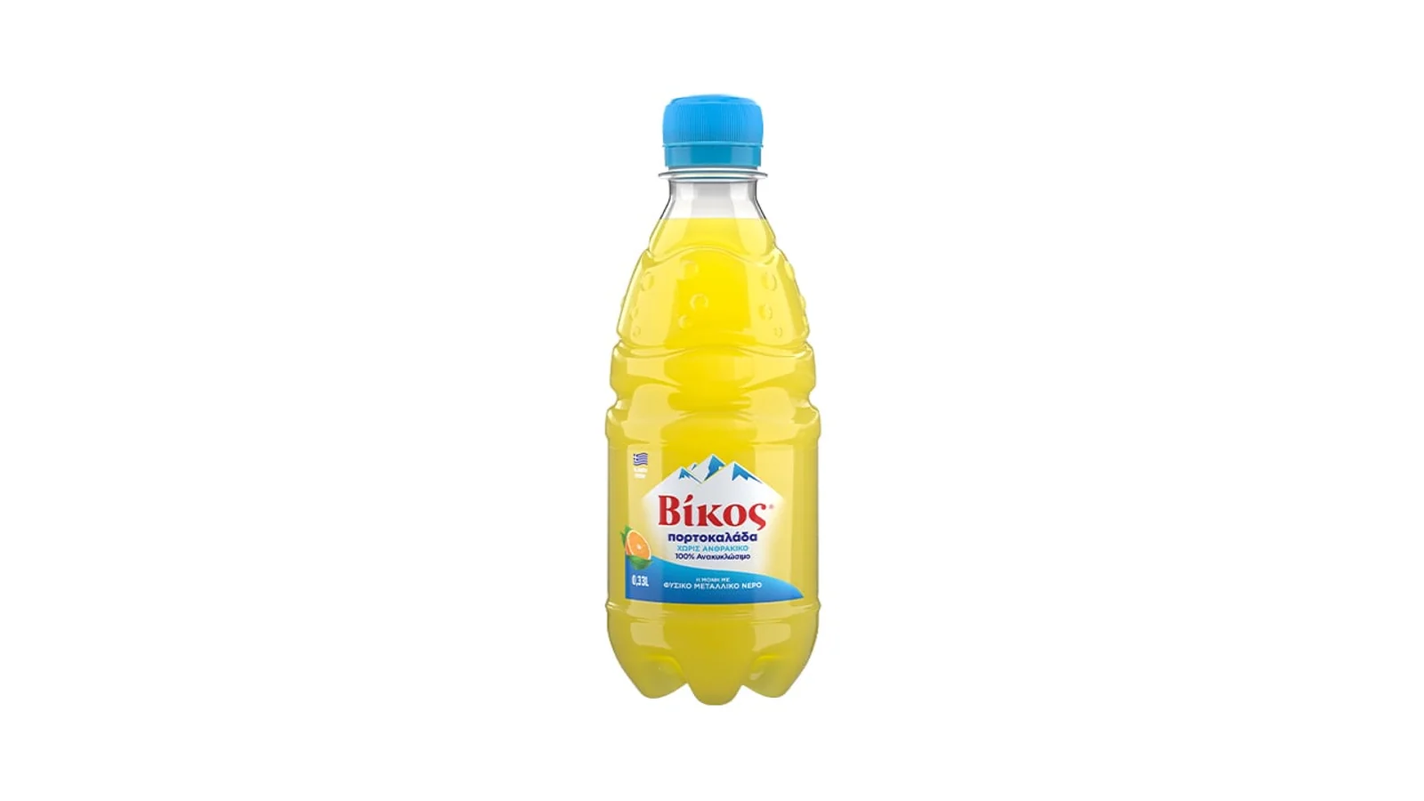 Vikos Orangeade (Non-Carbonated) 330ml